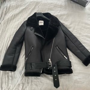 ZARA double faced jacket size SMALL like new barely worn